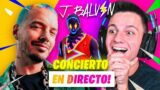EL CONCIERTO DE J BALVIN EN FORTNITE!! | Ampeterby7
