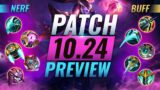 NEW PATCH PREVIEW: Upcoming Changes List For Patch 10.24 – League of Legends Preseason 11