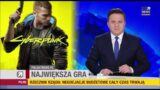 Cyberpunk 2077 w Polsat News