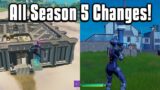 Everything New In Fortnite Chapter 2 Season 5! – Battle Pass, Map, Weapons, & More!