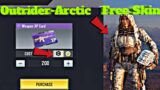 FREE CHARACTER SKIN (OUTRIDER- ARCTIC) COD MOBILE FREE 200 XP CARD