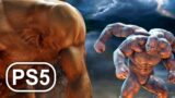 GOD OF WAR 3 PS5 Gods Vs Titans Fight Scene Cinematic 4K ULTRA HD