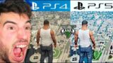REACCIONO por PRIMERA VEZ a LOS GRAFICOS DE GTA 5 en PS5 (Playstation 5)  Makiman131