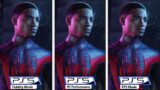 Spider-Man: Miles Morales PS5 | Ray-Tracing Performance Mode Comparison