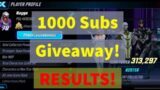 1000 Subs Gift Cards Results! Thank You Marvel Strike Force Community! CLOSED