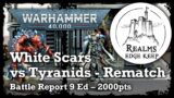 White Scars vs Tyranids – Warhammer 40k Battle Report 9th Ed 2000pts (Rematch)