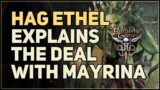 Hag Ethel explains the Deal with Mayrina Baldur's Gate 3