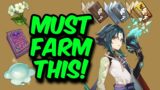 One Week Left to Farm! Xiao's Total Materials – Patch 1.3 | Genshin Impact