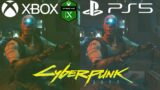 PS5 VS Xbox Series X || CYBERPUNK 2077  graphic Comparison and gameplay