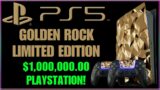 PlayStation 5 Golden Rock Limited Edition | $1,000,000.00 | PS5 News