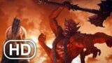 THE ELDER SCROLLS Full Movie (2021) 4K ULTRA HD Werewolf Vs Dragons All Cinematics Trailers
