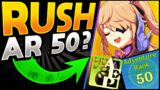 What happens / Should you rush Adventure Rank 50? Genshin Impact