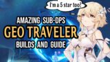 1.3 COMPLETE GEO TRAVELER GUIDE! Best Weapons, Artifacts, Teammates, and More – Genshin Impact