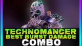 OUTRIDERS TECHNOMANCER Insane Burst damage COMBO!!! How to use Abilities correctly for MAX DAMAGE