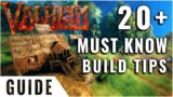 Valheim Gameplay 20+ Top Building Tips
