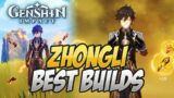 Zhongli's Best Builds AFTER BUFFS! All Builds & Weapons Info! Genshin Impact