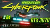 CYBERPUNK 2077 Hippocratic Oath RTX 3070 RAY TRACING ULTRA 4K Gameplay part 64