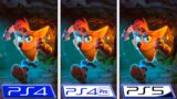 Crash Bandicoot 4 | PS4 – PS4 Pro – PS5 | Graphics Comparison & FPS