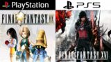 FINAL FANTASY PlayStation Evolution PS1 – PS5