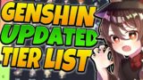 Genshin Impact Updated Tier List (Hu Tao)