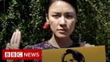 Hunger Games salute used for Asia protests – BBC News