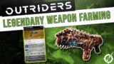 Outriders Legendary Weapon Farming, All Three Farms | Outriders