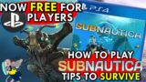 Subnautica! Free PS4/PS5 Game! How To Play Subnautica 2021 – Tips And Tricks!