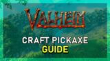Valheim – How To Craft a Pickaxe