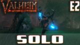 Valheim Solo-Ep.2-Fighting The First Boss & Dungeon Diving