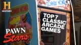 Pawn Stars: TOP ARCADE GAMES OF ALL TIME (7 Rare High Score Deals) | History