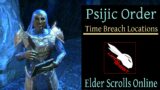Psijic Order – Time Breach Map Locations [Elder Scrolls Online] ESO Summerset DLC