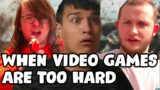 When video games are too hard…