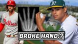 A's Star Player BREAKS HAND Playing Video Games!? Phillies SCREWED By Ballpark, Dodgers (MLB Recap)