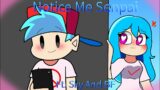 Friday Night Funkin' – NOTICE ME SENPAI! (FNF Animation) Sky and BF