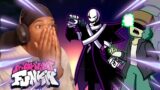 GASTER AND GARCELLO ARE INSANE!!! (Friday Night Funkin X Event Mod, Smoke Em' Out Struggle)