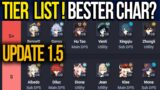 Genshin Impact Tier List Update 1.5! Bester Charakter/Figur? Meine Meinung | Genshin Impact Deutsch