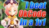 I beat OkCode 1v1 in the Windtrace event… | Genshin Impact