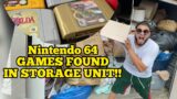 Nintendo 64 video games found in delinquent storage unit I BOUGHT in Cleveland Ohio !
