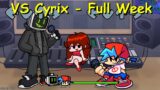VS Cyrix – Full Week – Friday Night Funkin