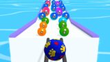 BALL RUN 2048 Game All Levels Walkthrough Games Level S41 – Rainbow Balls