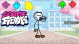 FNF ALL NEW MOD CHARACTERS STICKMAN AUDITION (FNF Test Playground Remake)