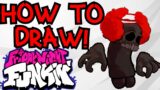 How To DRAW Tricky Phase 4 From Friday Night Funkin!| Tricky 2.0 MOD