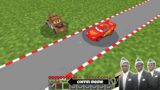 The Smallest Lightning McQueen and Mater in Minecraft – Coffin Meme