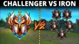 1 CHALLENGER vs 5 IRON Players – Who Wins? [FLAWLESS 1v5 PENTA] – League of Legends