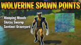 ALL Wolverine Spawn Locations in Fortnite!