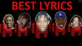 Among Us but I use BEST LYRICS (Travis Scott, Pop Smoke, DaBaby, Lil Uzi Vert & Playboi Carti)