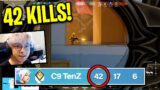 TenZ CARRIES Him Self VS RADIANTS (42 Kills) l Valorant