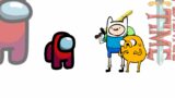 Mini Crewmate Kills 7 Adventure Time Characters | Among Us