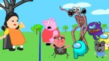 Peeeeepa But Squid Game This Pose – Roblox Piggy, Among Us, Robby, Siren Head Animation