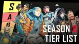 Apex Legends Season 8 Tier List (Legend Meta)